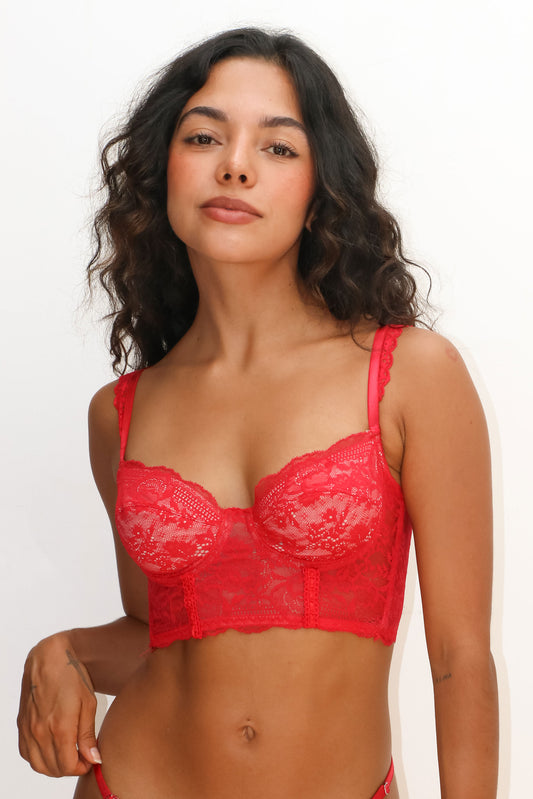 BRASIER EMMA ROJO